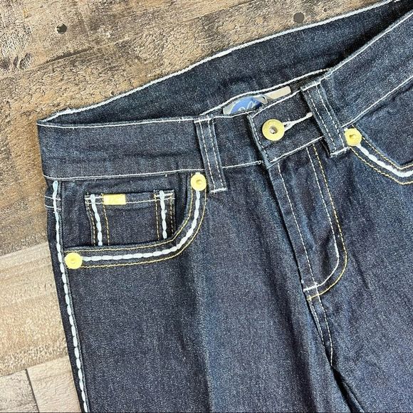 DG2 by DIANE GILMAN LIKE NEW Mid Rise Dark Wash Straight Fit Jeans 2P - Picture 2 of 10
